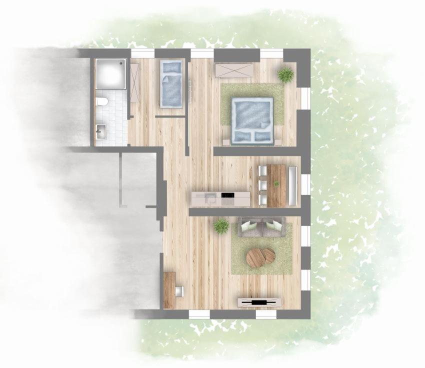 Gutshof Schirgiswalde Apartment Екстериор снимка